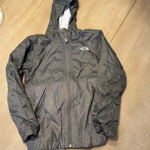 The North Face Light Gray Sherpa Jacket